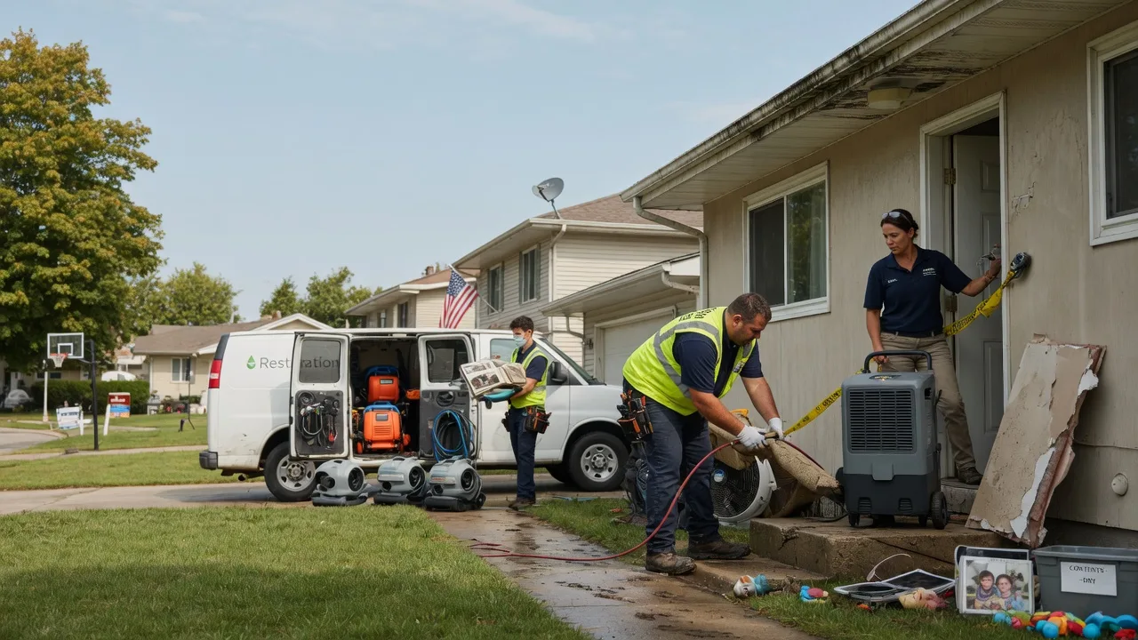 Water Damage Restoration in Brookville, PA near me